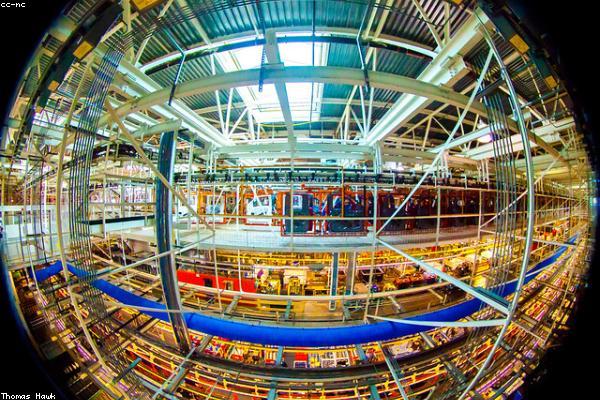 Industrial facility interior